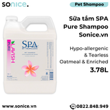  Sữa tắm Spa Pure Shampoo 3.78L - Hương hoa sứ SONICE. 