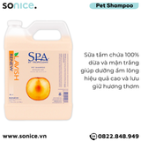  Sữa tắm Spa Renew Shampoo 3.78L - Hương mận trắng SONICE. 
