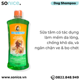  Sữa tắm trị ve BEARING Long Hair 600ml - Dành cho chó lông dài nhập Thái Lan SONICE. 