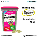  Treat mèo Temptations Mixups Blissful Catnip 454g - cỏ bạc hà, thịt gà SONICE. 