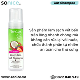  Tắm khô mèo TropiClean Waterless Berry Coco 220ml - Hương dâu Pháp SONICE. 