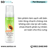  Tắm khô chó mèo TropiClean Waterless Papaya 220ml - Hương đủ ngọt SONICE. 