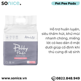  Tấm lót Potty Pads Fragrance Free 33cm x 45cm - huấn luyện vệ sinh đúng chỗ SONICE. 