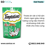  Snack mèo Temptations Seafood Medley 85g - Vị Hải sản SONICE. 