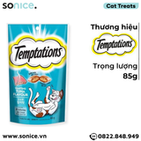  Snack mèo Temptations Tempting Tuna 85g - Vị Cá ngừ SONICE. 