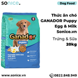  Thức ăn cho chó GANADOR Puppy 20kg - Egg & Milk SONICE. 