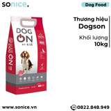  Thức ăn chó DOG ON Duck & Chicken 10kg - Dành cho chó mọi lứa tuổi nhập Korea SONICE. 