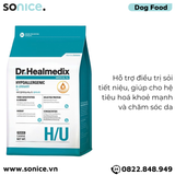  Thức ăn chó Dr.Healmedix Hypoallergenic & Urinary H/U 6kg - Điều trị sỏi tiết niệu SONICE. 