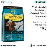  Thức ăn chó Earthborn Coastal Catch - 12kg dành cho mọi lứa tuổi SONICE. 