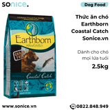  Thức ăn chó Earthborn Coastal Catch - 2.5kg dành cho mọi lứa tuổi SONICE. 