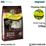  Thức ăn chó Earthborn Primitive Natural - 2.5kg dành cho mọi lứa tuổi SONICE. 