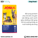  Thức ăn chó Josera Active Adult 18kg - chó trưởng thành giống vừa & lớn nhập Germany SONICE. 