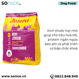  Thức ăn chó Josera Mini Junior 900g - chó con giống nhỏ nhập Germany SONICE. 
