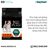  Thức ăn chó Purina PRO PLAN Small Mini Adult Chicken 12kg - chó trưởng thành giống nhỏ vị gà SONICE. 