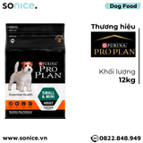  Thức ăn chó Purina PRO PLAN Small Mini Adult Chicken 12kg - chó trưởng thành giống nhỏ vị gà SONICE. 