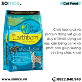  Thức ăn mèo Earthborn Wild Sea Catch - 2kg SONICE. 