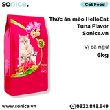  Thức ăn mèo HelloCat Tuna Flavor 6kg - Vị cá ngừ SONICE. 