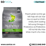  Thức ăn mèo Nutrience Infusion Kitten thịt gà rau củ 2.27kg - Dành cho mèo con SONICE. 