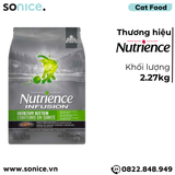  Thức ăn mèo Nutrience Infusion Kitten thịt gà rau củ 2.27kg - Dành cho mèo con SONICE. 