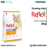  Thức ăn mèo Reflex Chicken & Rice Adult 2kg - Vị gà và gạo SONICE. 