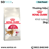  Thức ăn mèo Royal Canin FIT32 2kg SONICE. 