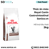  Thức ăn mèo Royal Canin Gastrointestinal 2kg - Hỗ trợ tiêu hoá SONICE. 