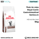  Thức ăn mèo Royal Canin Gastrointestinal 6kg - Hỗ trợ tiêu hoá SONICE. 