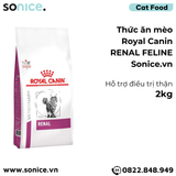  Thức ăn mèo Royal Canin RENAL FELINE 2kg SONICE. 