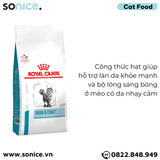  Thức ăn mèo Royal Canin Skin & Coat 1.5kg - Dưỡng da và lông SONICE. 