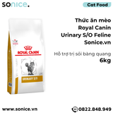  Thức ăn mèo Royal Canin Urinary S/O Feline 6kg - Hỗ trợ trị sỏi bàng quang SONICE. 