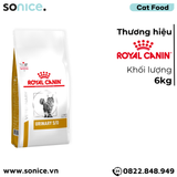  Thức ăn mèo Royal Canin Urinary S/O Feline 6kg - Hỗ trợ trị sỏi bàng quang SONICE. 