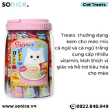  Treats Ciao Churu Tuna with Collagen and Fiber 700g - Hộp 50 gói mix SONICE. 