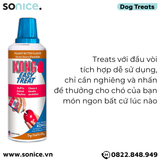  Treat Kong Stuff Easy Peanut Butter 226g - dạng gel vị bơ đậu phộng, kết hợp cùng đồ chơi KONG SONICE. 