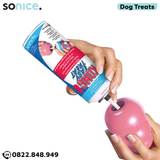  Treats Kong Stuff Easy Puppy Recipe 226g - dạng gel vị sữa & gan gà, kết hợp cùng đồ chơi KONG SONICE. 