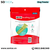  Treats Milk-Bone Brushing Chews Small 556g - 25 treats - xương gặm sạch răng thơm miệng bạc hà >10kg SONICE. 