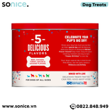  Treats Milk-Bone Happy Birthday Mix 5 Flavours & Vitamin 1.02kg - Bacon, Beef, Chicken, Sausage & Turkey SONICE. 