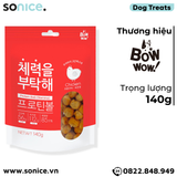  Treats Petsmix Oven Baked Protein Ball Stamina Chicken 140g - Thịt gà, tăng cường thể lực SONICE. 