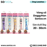  Vòng cổ DoggyMan size 20-30cm dưới 5kg SONICE. 