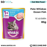  Combo pate mèo WHISKAS - 48 gói SONICE. 