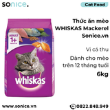  Thức ăn WHISKAS Cá Thu 6kg 