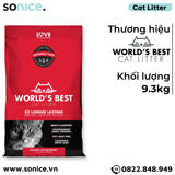  Cát vệ sinh World's Best Multi-Cat Unscented 9.3kg - làm từ bắp - Corn Cat Litter SONICE. 