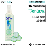  Xịt dưỡng lông Spa Fresh Cologne 236ml - Hương Cucumber SONICE. 