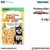  Xương nơ hương sữa DoggyMan Rawhide-Free Dog Chew Mini Bones - 5 cây SONICE. 