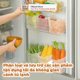  Khay nhựa thực phẩm để cánh tủ lạnh 