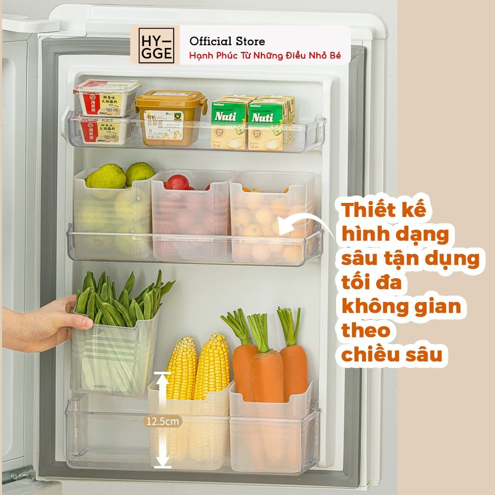  Khay nhựa thực phẩm để cánh tủ lạnh 