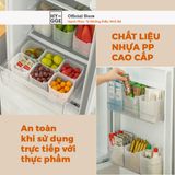  Khay nhựa thực phẩm để cánh tủ lạnh 