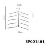  Móc kim loại treo áo nhiều tầng xếp gọn 