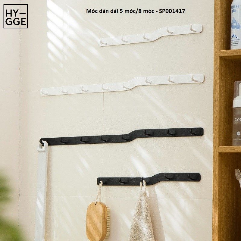  Móc dán dài dạng sóng 