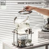  Bộ bình nước có quai, vòi inox kèm cốc 