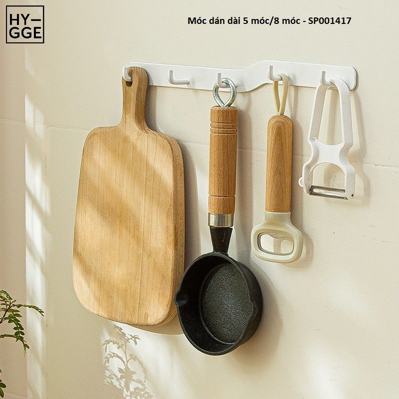  Móc dán dài dạng sóng 